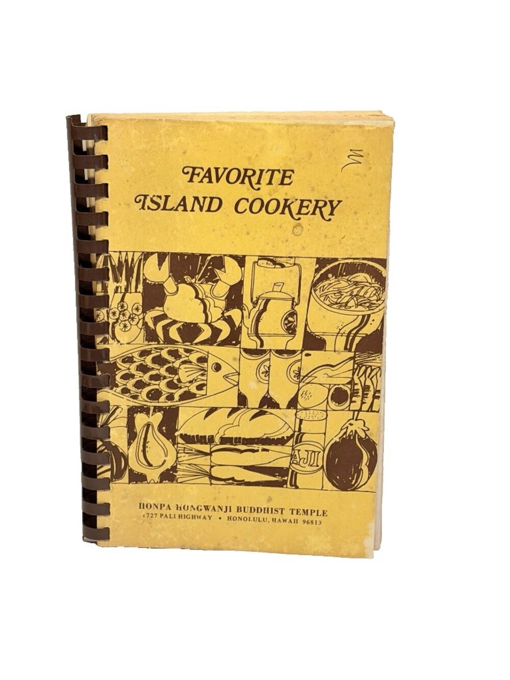 Favorite Island Cookery 1973 Cookbook Honpa Hongwanji Buddhist Temple Hawaii